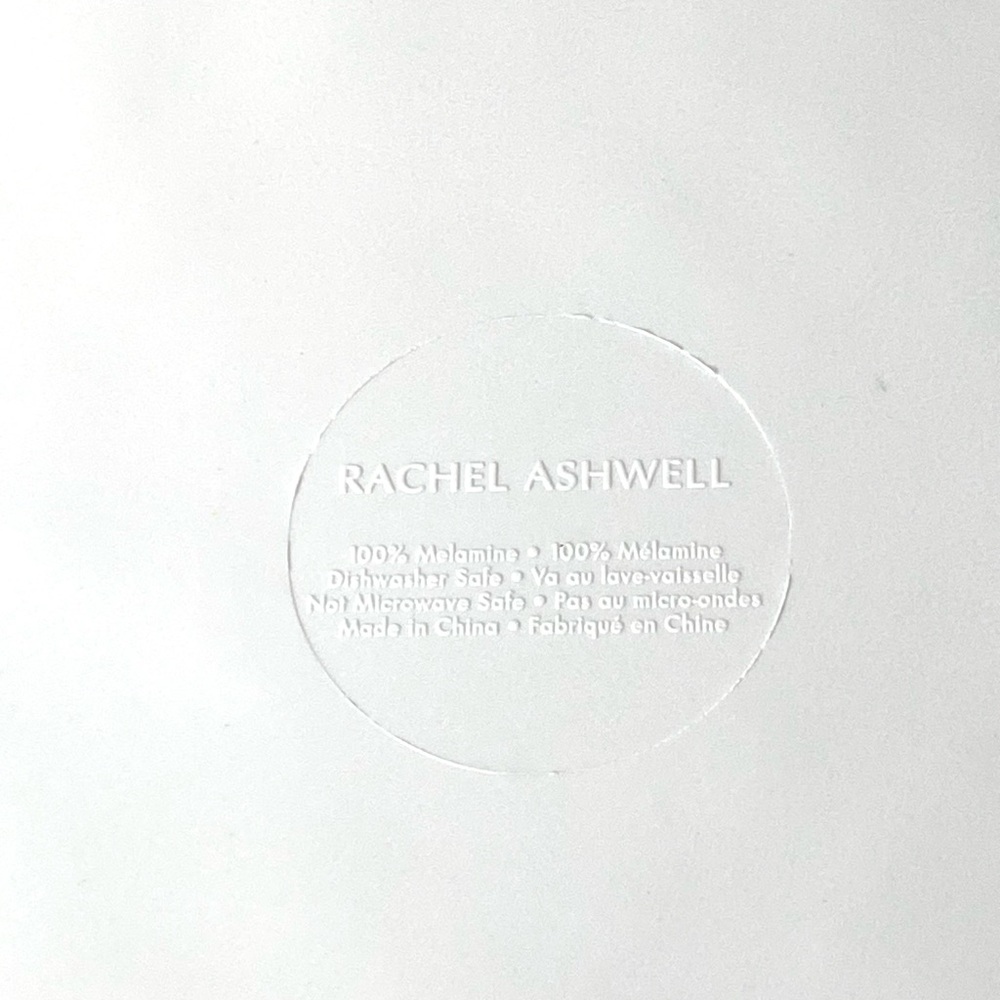 Rachel Ashwell Floral Melamine Plates Set of 4 - Picture 6 of 7